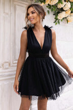 Open Back Sleeveless Mesh Dress - Piña Colada