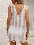 V-Neck Sleeveless Cover-Up - Piña Colada