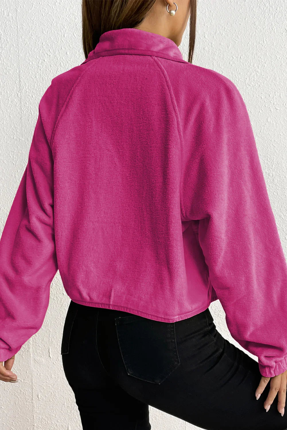 Snap Down Collared Jacket - Piña Colada