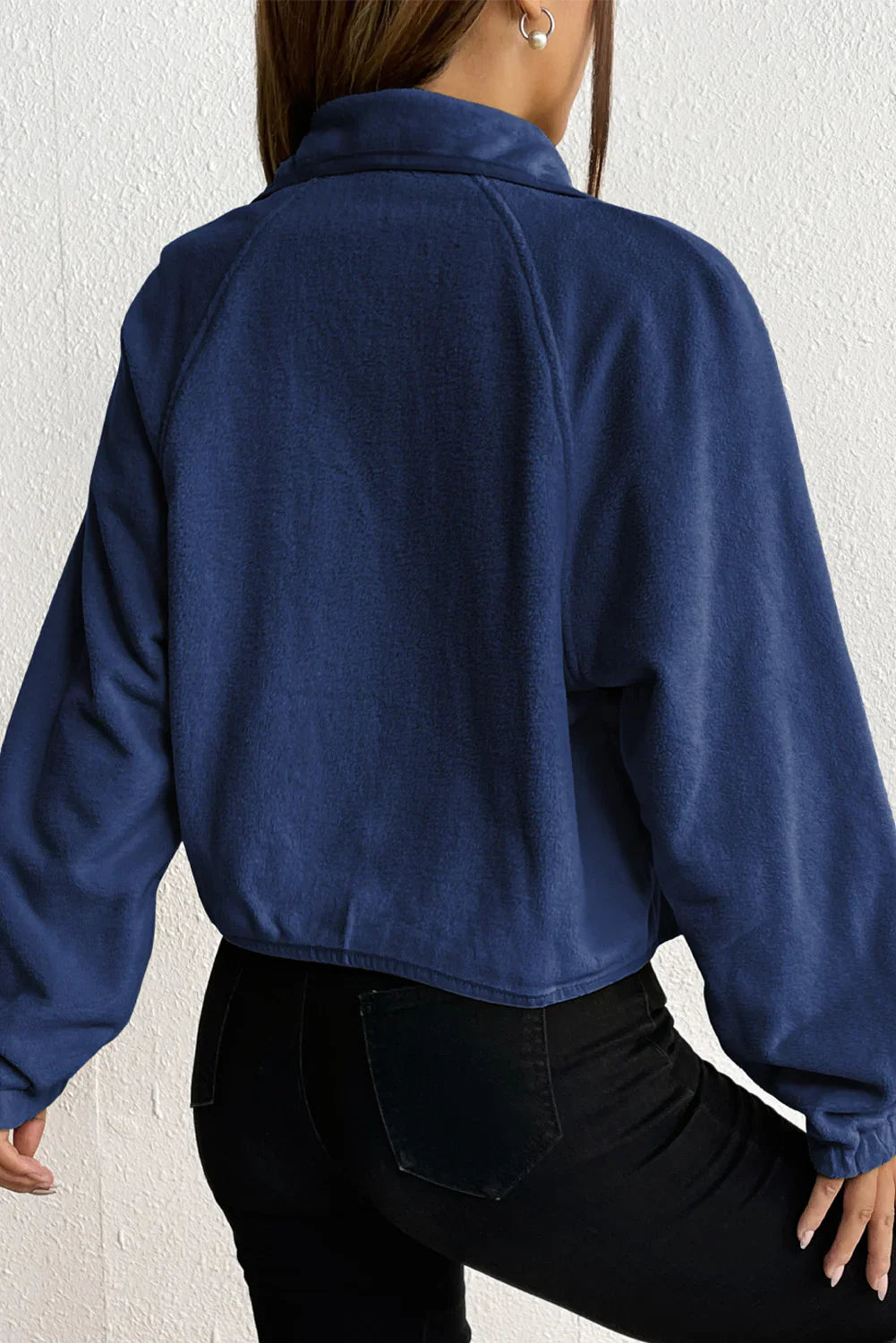 Snap Down Collared Jacket - Piña Colada