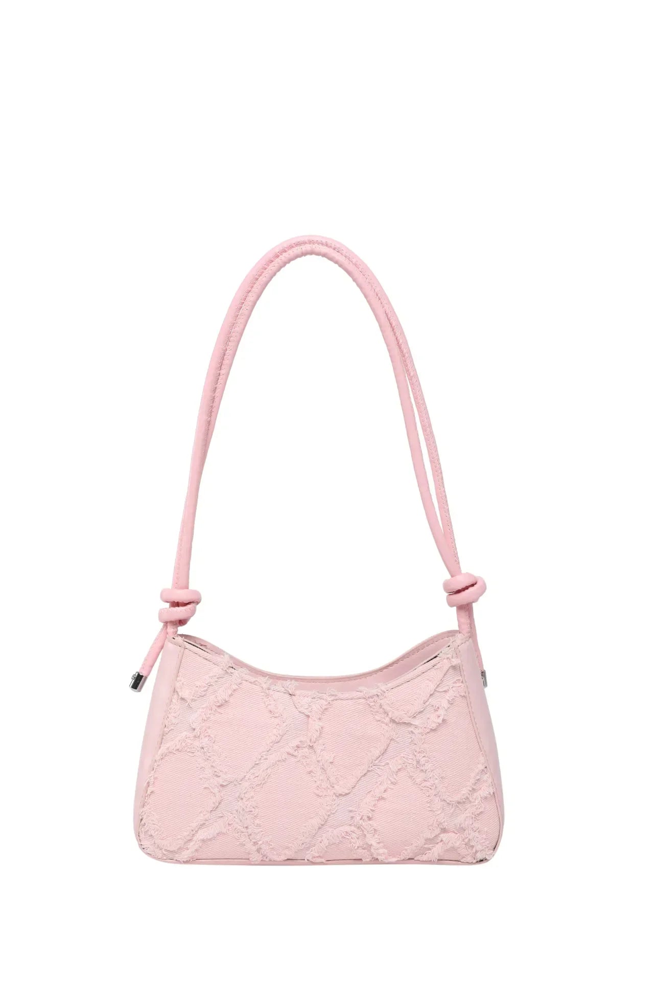 Raw Hem Shoulder Bag - Piña Colada