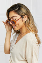 Oval Full Rim Sunglasses - Piña Colada