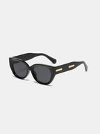 Cat Eye Polycarbonate Frame Sunglasses - Piña Colada