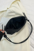 Rhinestone Knotted Strap Crossbody Bag - Piña Colada