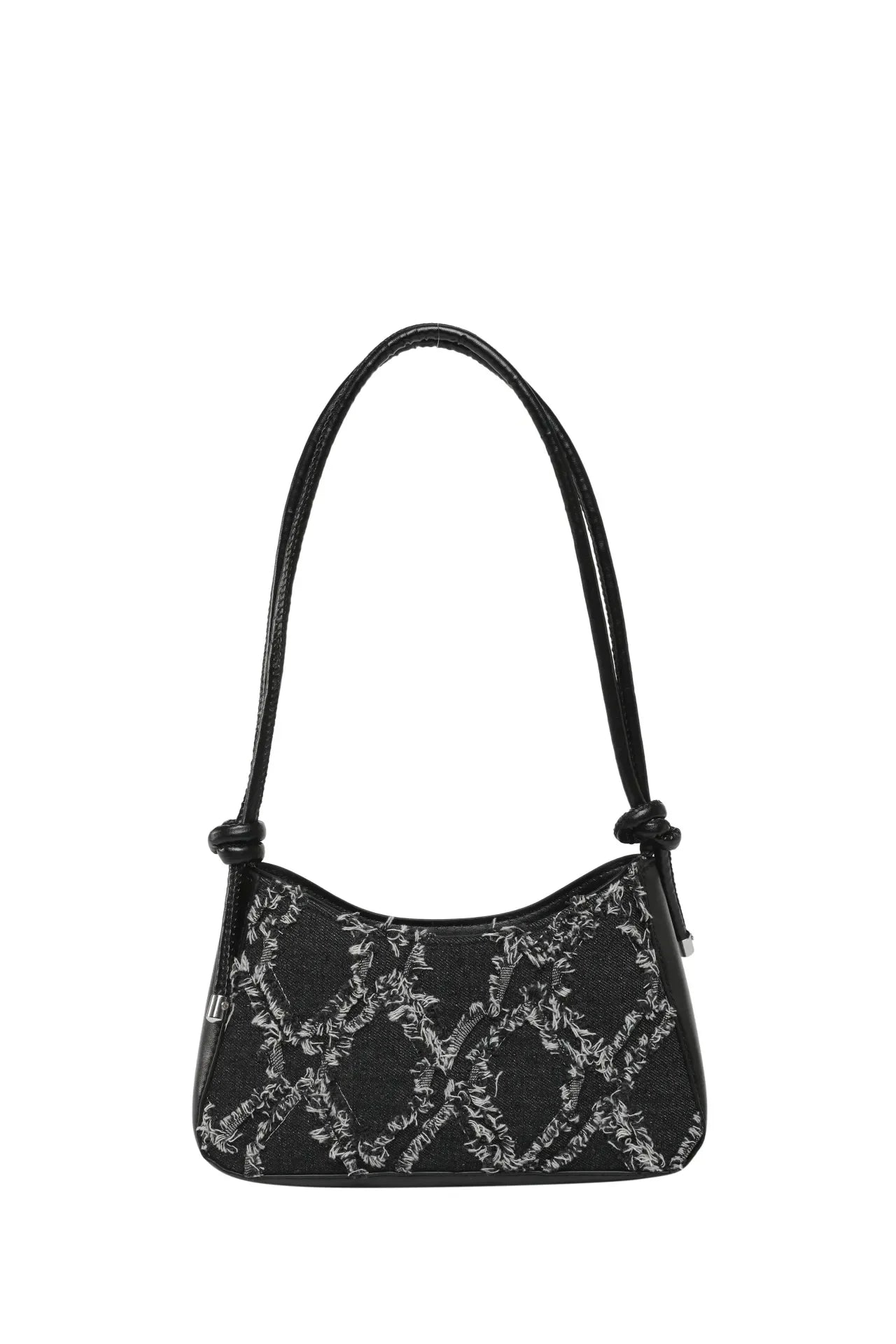 Raw Hem Shoulder Bag - Piña Colada