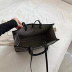 PU Leather Tote Bag - Piña Colada