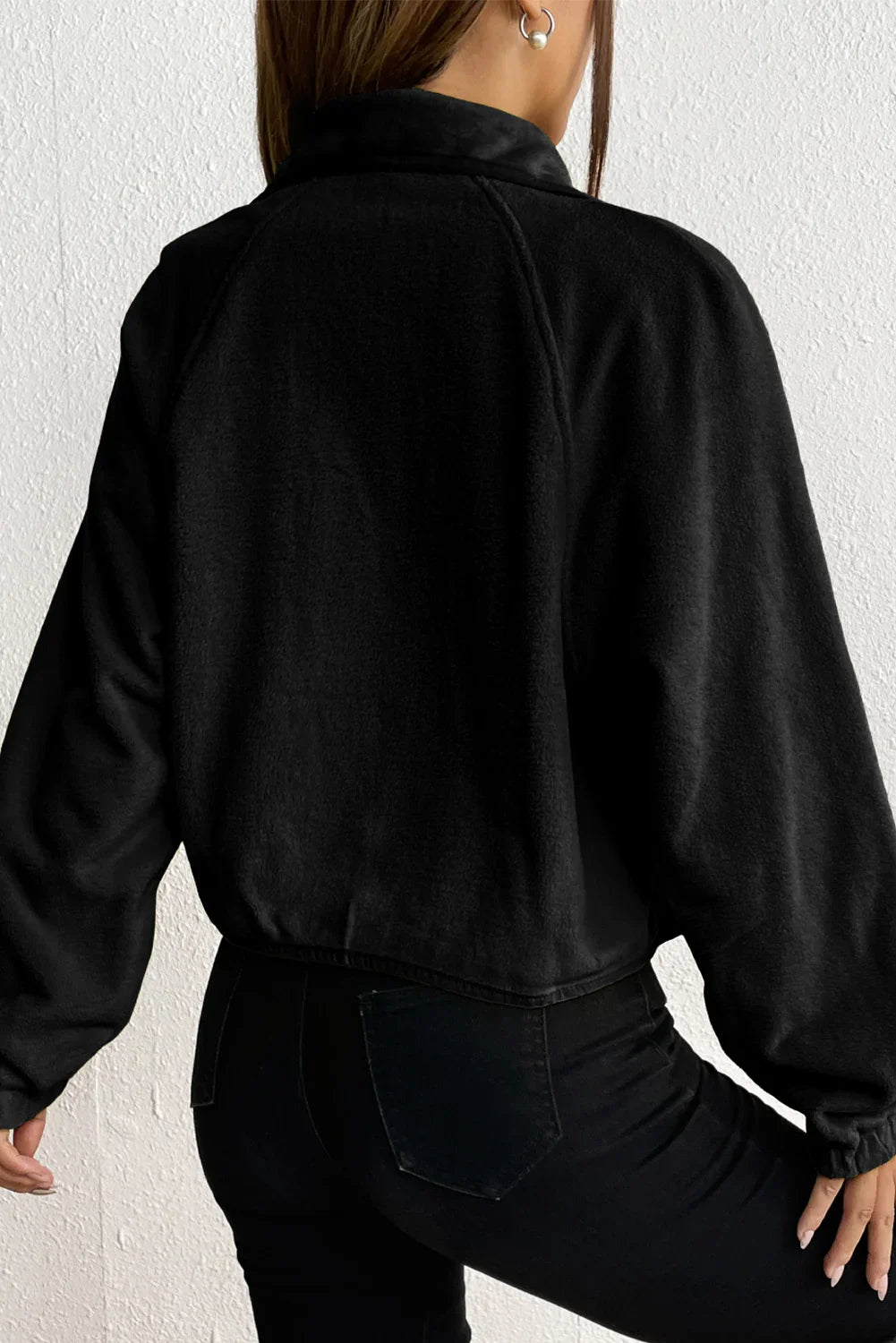 Snap Down Collared Jacket - Piña Colada
