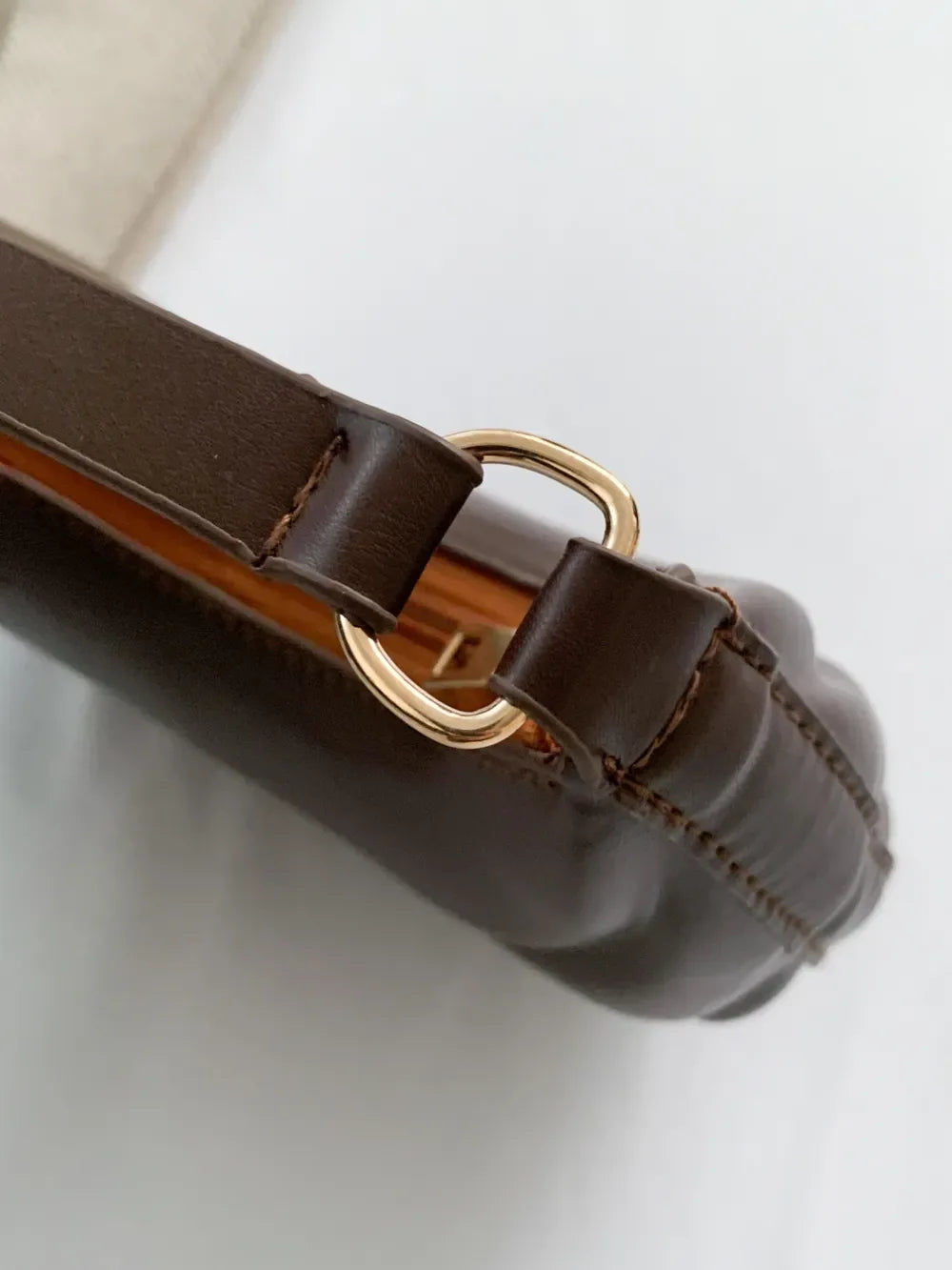 PU Leather Shoulder Bag with EarPods Bag - Piña Colada