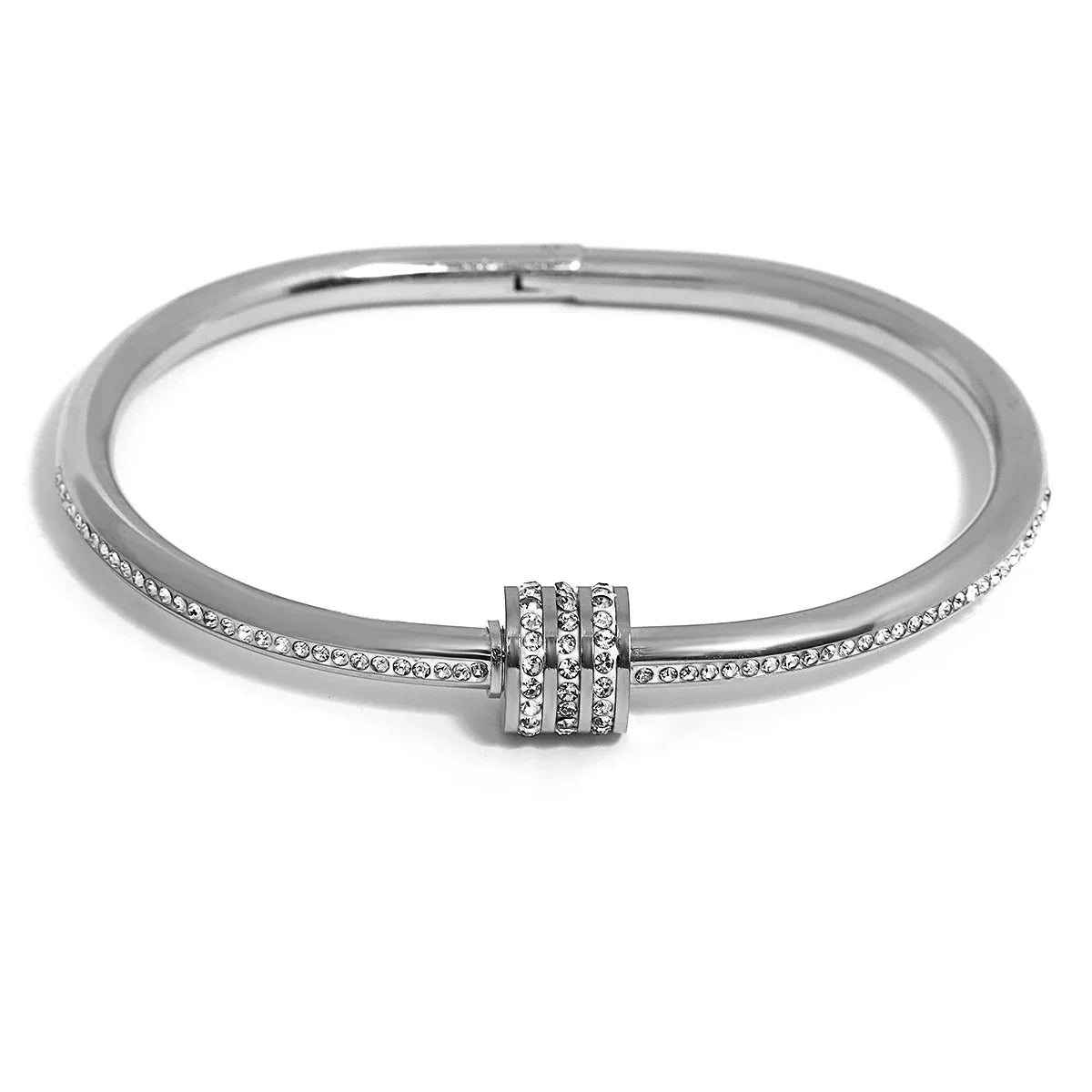 Stainless Steel Cuff Bracelet Color - Piña Colada