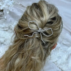Leaf Rhinestone Hairpin - Piña Colada