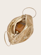 Sequin Casual Nylon Tote - Piña Colada