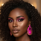 Rhinestone Pineapple Earrings