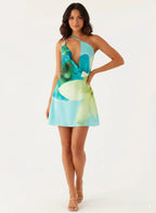 Sleeveless Spaghetti Strap Mini Dresses