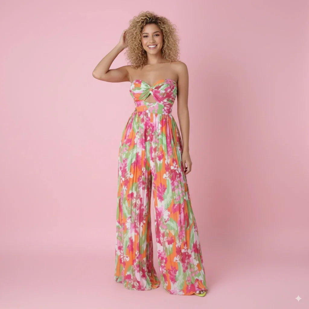 One Piece Print Floral