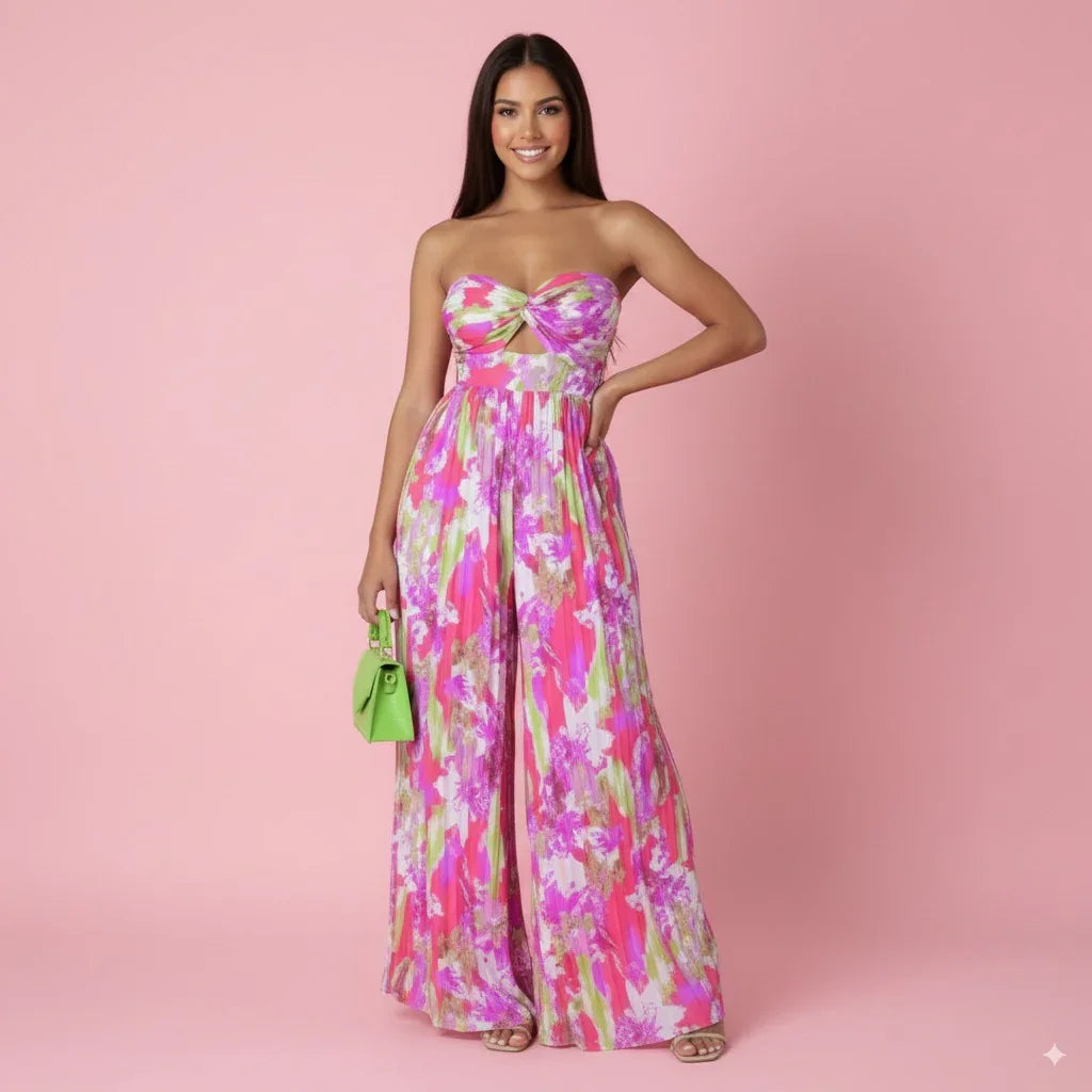 One Piece Print Floral