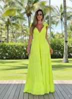Beach Dress – V-Neck Summer Dress