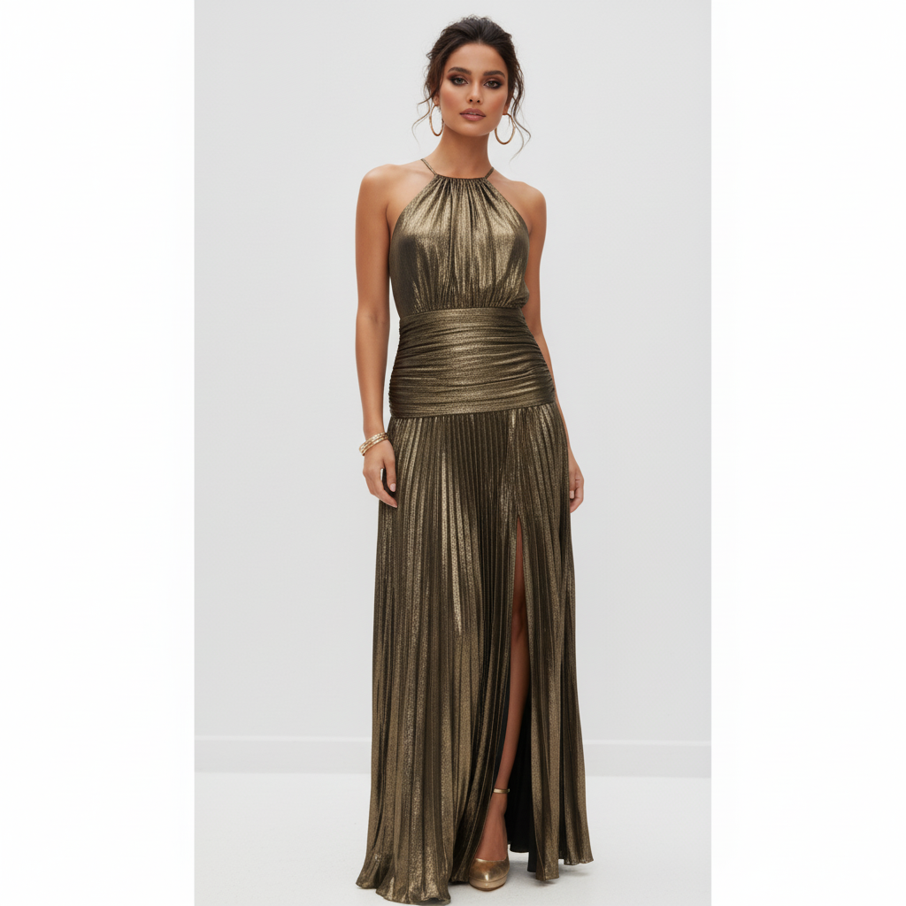 Corset Dress Off Shoulder Halter