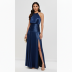 Corset Dress Off Shoulder Halter