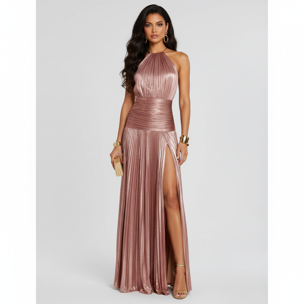 Corset Dress Off Shoulder Halter