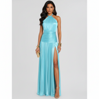 Corset Dress Off Shoulder Halter