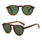 Walnut Wood Sunglasses - Piña Colada