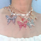 Big Butterfly Pendant - Piña Colada