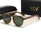 Walnut Wood Sunglasses - Piña Colada