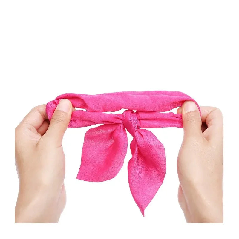 Bow Scrunchies - Piña Colada