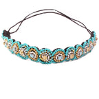 Seed Beads Handmade Headband Pearl - Piña Colada