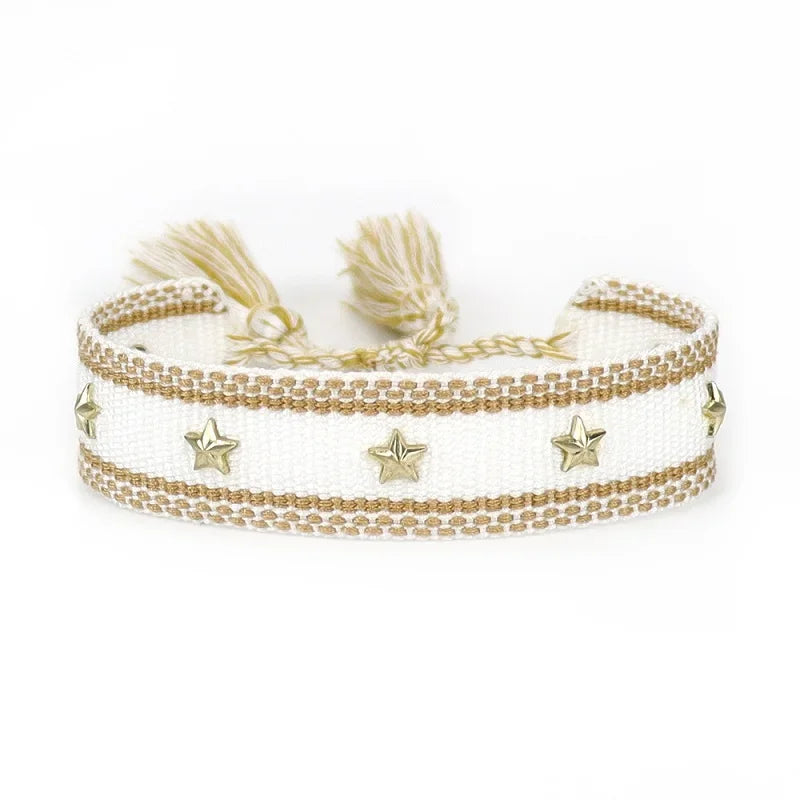 Hand Woven Bracelets - Piña Colada