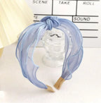 Hairband Solid Color Lace Headband - Piña Colada