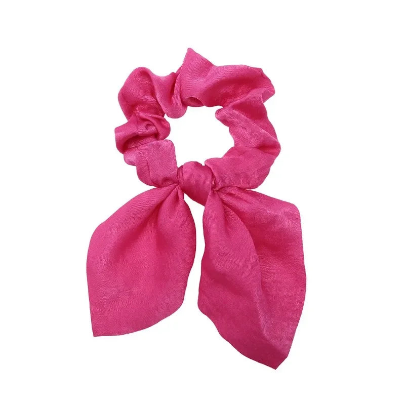 Bow Scrunchies - Piña Colada