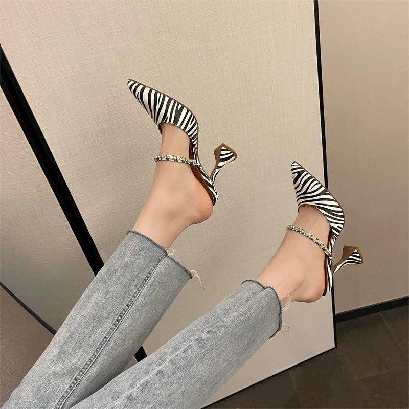 New Zebra Women Pumps - Piña Colada