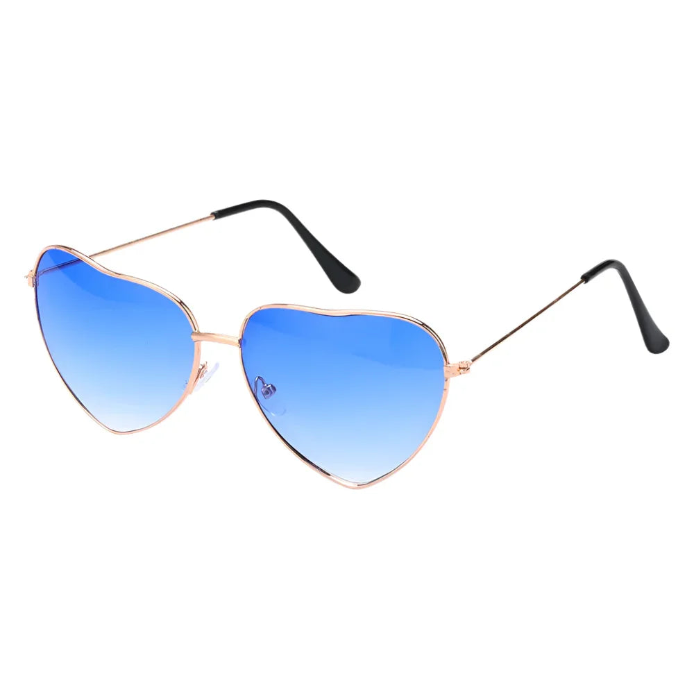 Heart Shape Sunglasses - Piña Colada