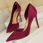 Pumps Silk High Heels - Piña Colada