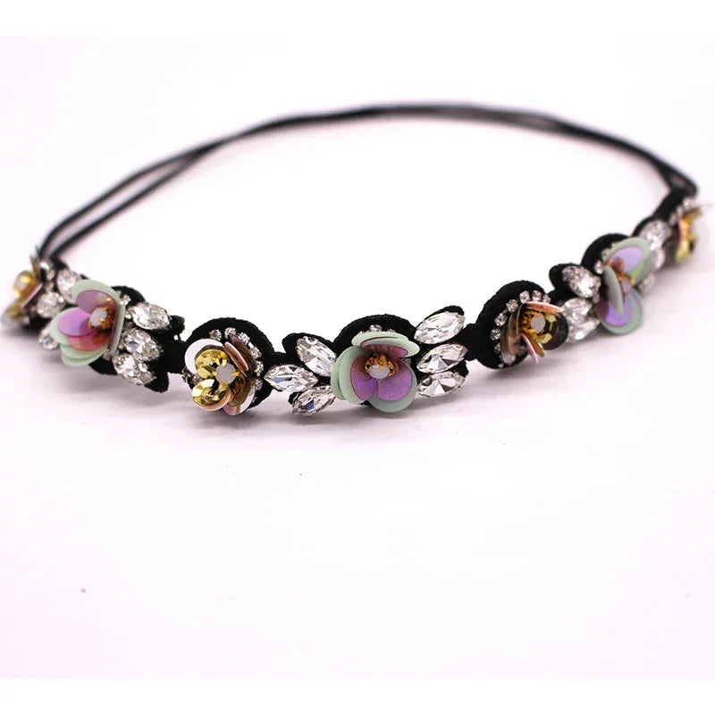 Seed Beads Handmade Headband Pearl - Piña Colada