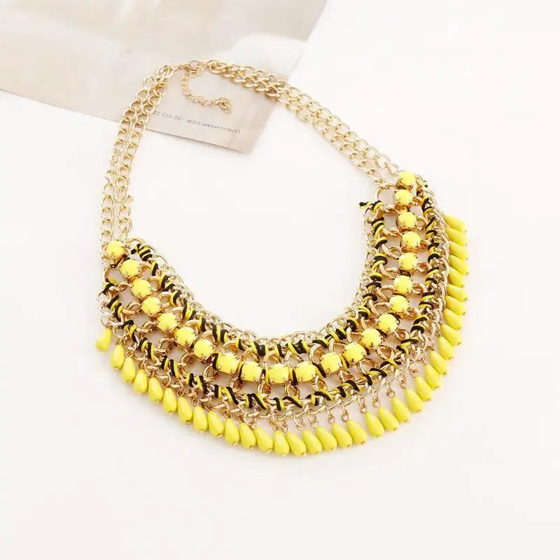 Bohemia Necklace - Piña Colada