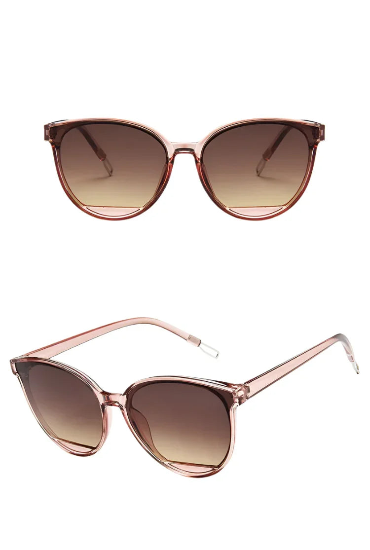 Fashion Sunglasses Woman Vintage Metal - Piña Colada