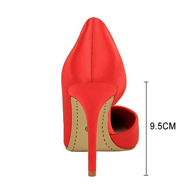 Pumps Silk High Heels - Piña Colada