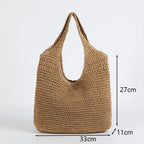 Straw Women Shoulder Bags - Piña Colada