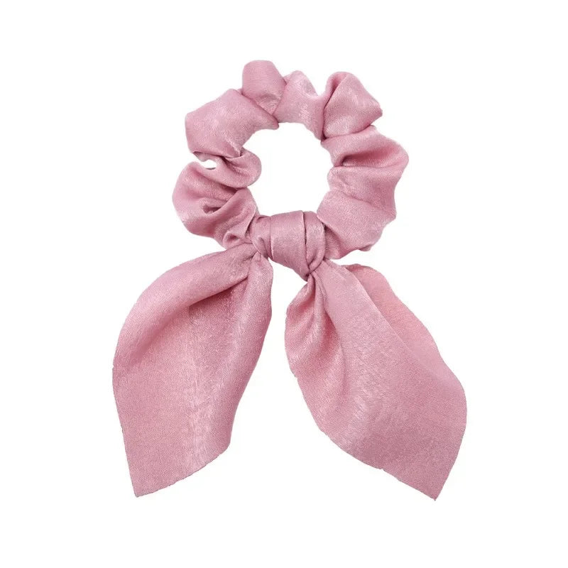 Bow Scrunchies - Piña Colada