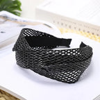 Headband Hair Band Weaving Cross - Piña Colada