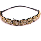 Seed Beads Handmade Headband Pearl - Piña Colada