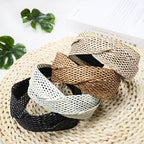 Headband Hair Band Weaving Cross - Piña Colada