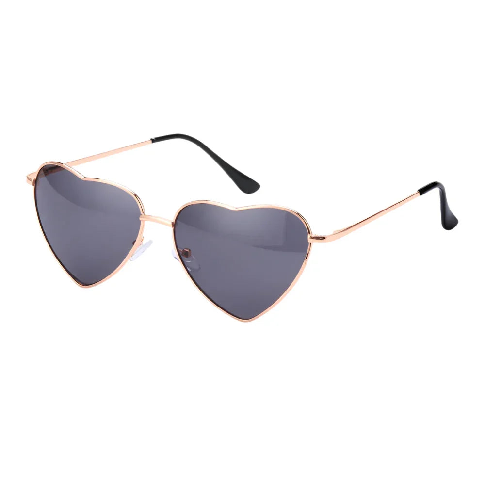 Heart Shape Sunglasses - Piña Colada