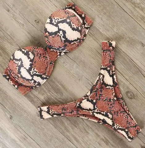 Swimwear 2Pieces modern - Piña Colada