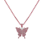 Big Butterfly Pendant - Piña Colada