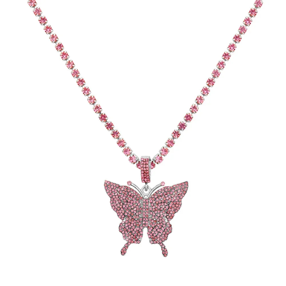 Big Butterfly Pendant - Piña Colada