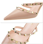 Pointy Toe High Heels - Piña Colada