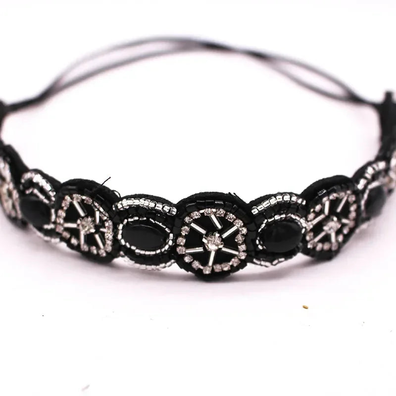 Seed Beads Handmade Headband Pearl - Piña Colada